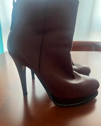 Stivaletti pelle impermeabili Geox donna