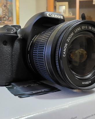 Reflex Canon EOS 600D Kit completo + Accessori 