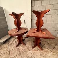 Tavoli in legno 80x80