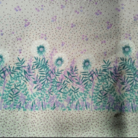 Scampolo di stoffa in doppio tessuto crepe