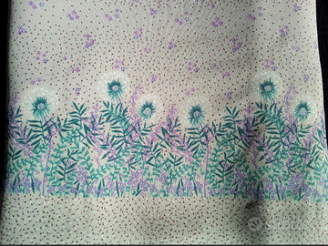 Scampolo di stoffa in doppio tessuto crepe