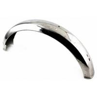Parafango posteriore per moto stradale cromato
