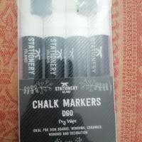 Set di 4 pennarelli a gesso liquido