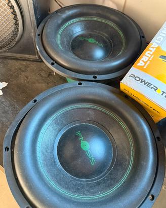 Coppia subwoofer 32 cm ipnosis