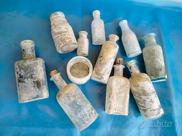 bottigliette medicinali della grande guerra-