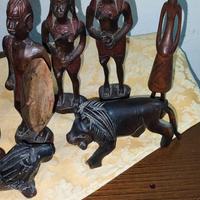 Sculture in legno arte Africana