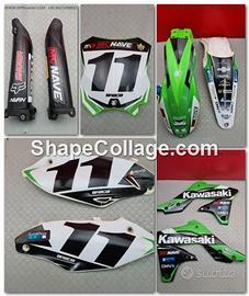 KIT PLASTICHE KAWASAKI KXF 250 2013 2014 KX F 2015