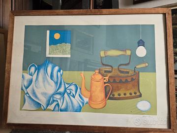 Quadro Serigrafia Sirio Midollini 