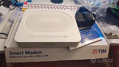 Smart modem Wi-Fi fibra Tecnicolor Tim