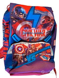 Zaino Marvel Avengers Captain America Civil War