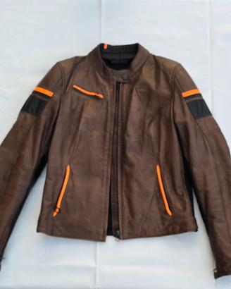 giacca in pelle dainese donna