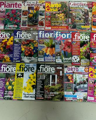 Riviste giardinaggio, fiori