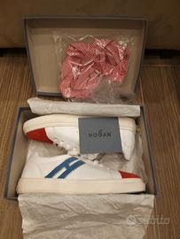 scarpe hogan n.35 junior bicolore 