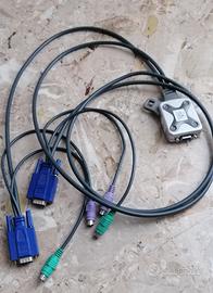 Cavo switch monitor e tastiera-mouse