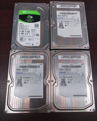 Stock 3 hard disk  500GB 3,5"