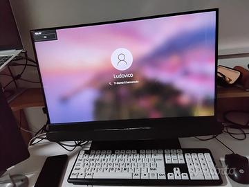 monitor touchscreen 21.5"