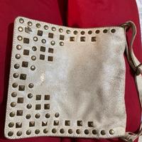 Borsa a tracolla marca  "Segue", in vera pelle