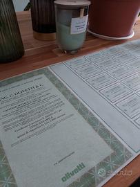 Azioni Olivetti da 1000 Lire - Azioni di Risparmio