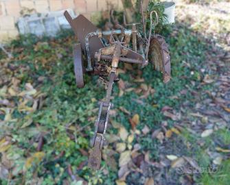 Aratro a scatto destro