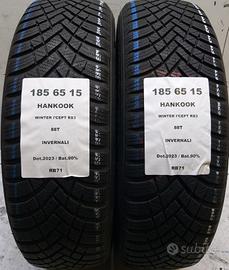 2 GOMME 185 65 15 HANKOOK RB71