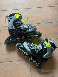Pattini rollerblade Oxelo + set protezioni