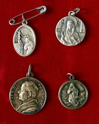 Medaglie Religiose Pio XI Card. Martini S.Rita