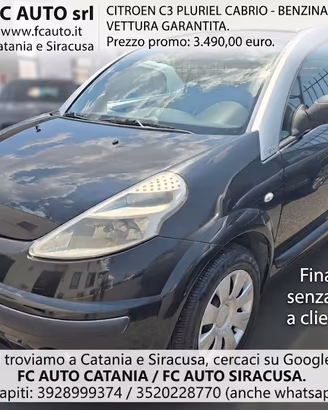 Citroen C3 Pluriel Cabrio Coupè 1.4 Exclusive - PE