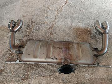 124 Spider 348 - Scarico 2x4 da mm.70