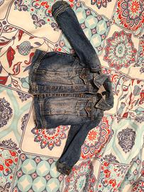 giubbotto di jeans bambina