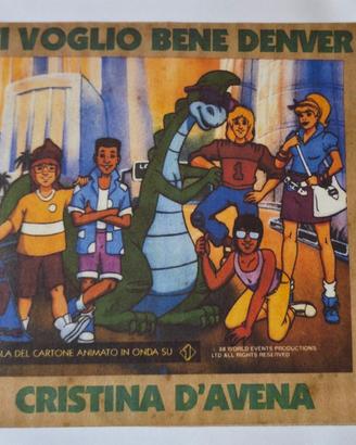 45 giri Denver  Cristina D'Avena Cartoni animati 