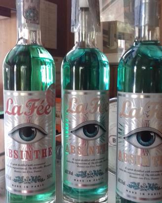 ASSENZIO LA FEè liquore lotto 3 bottiglie
