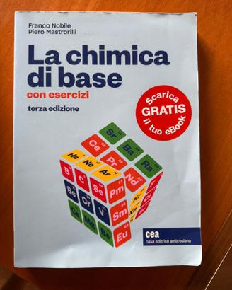 LIBRO LA CHIMICA DI BASE  - INGEGNERIA