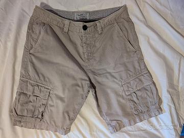 Pantaloncini Cargo Rifle Beige 