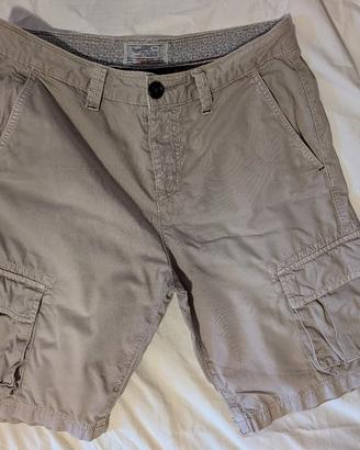 Pantaloncini Cargo Rifle Beige 