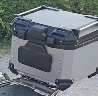 baule posteriore universale in alluminio