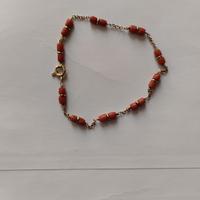 BRACCIALETTO ORO E CORALLO