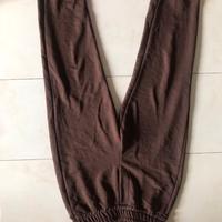 Pantaloni tuta marroni
