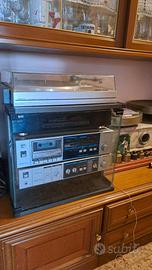 Stereo Sanyo (Lettore cassette, giradischi e radio