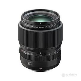 Fujifilm GF 80 F 1.7 R WR