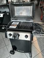 BARBECUE BROIL KING GEM GAS GHISA INOX USATO FIERA