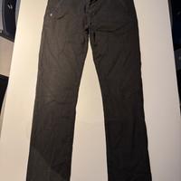 Pantalone Quadretto Marrone Nero Grigio TG 30/44