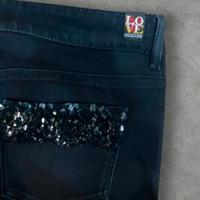 jeans nero Moschino