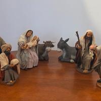 Presepe artigianale terracotta
