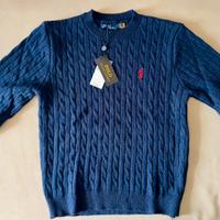 Ralph Lauren 2 Polo + 2 maglioncino treccia NUOVI