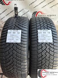2 PNEUMATICI 225/60 R18 PIRELLI 4 STAGIONI 75%