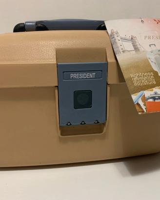 Beauty Case rigido vintage PRESIDENT - NUOVO