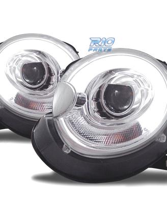 FARI PER MINI COOPER R56 R57 06-10 LUCE A TUBO FON