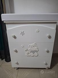 Cassettiera fasciatoio