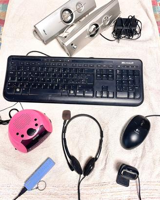 Accessori pc e dispositivi elettronici vari