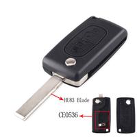 Guscio ricambio chiave Peugeot e Citroen